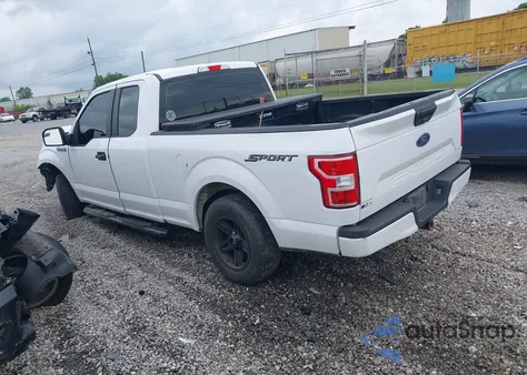 2020 Ford F-150 Xl from USA, damaged, VIN 1FTEX1CB2LKD36388